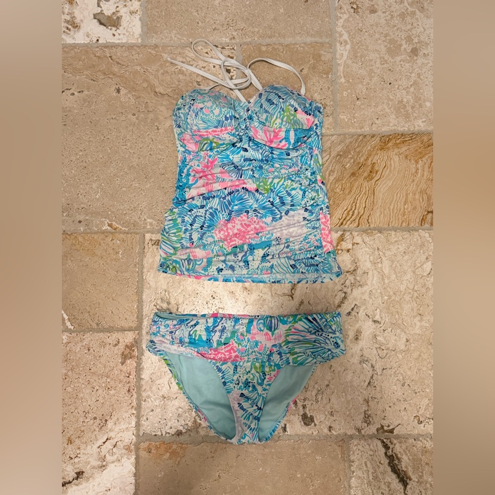 Lilly Pulitzer Tankini Swimsuit, Size 6
